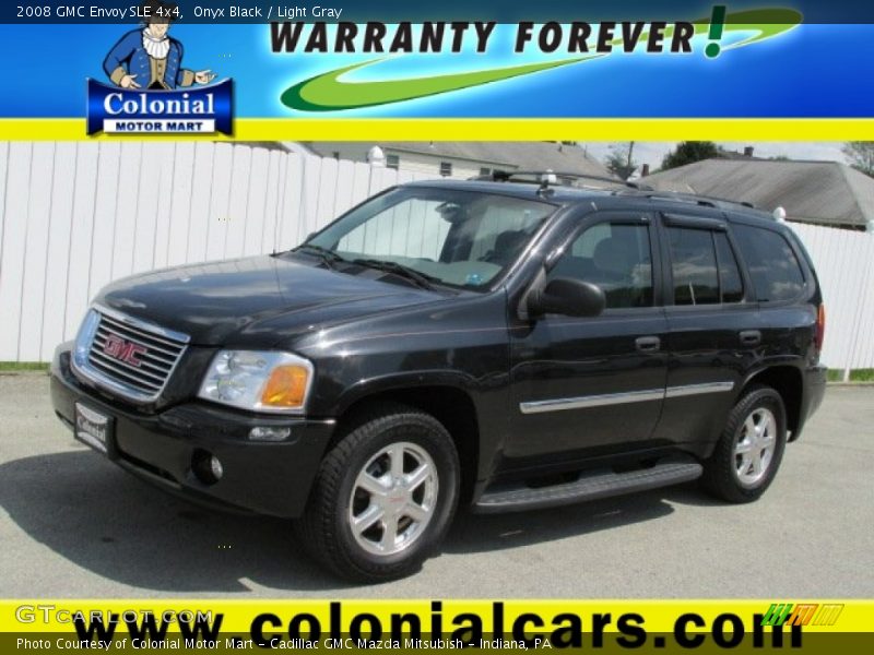 Onyx Black / Light Gray 2008 GMC Envoy SLE 4x4
