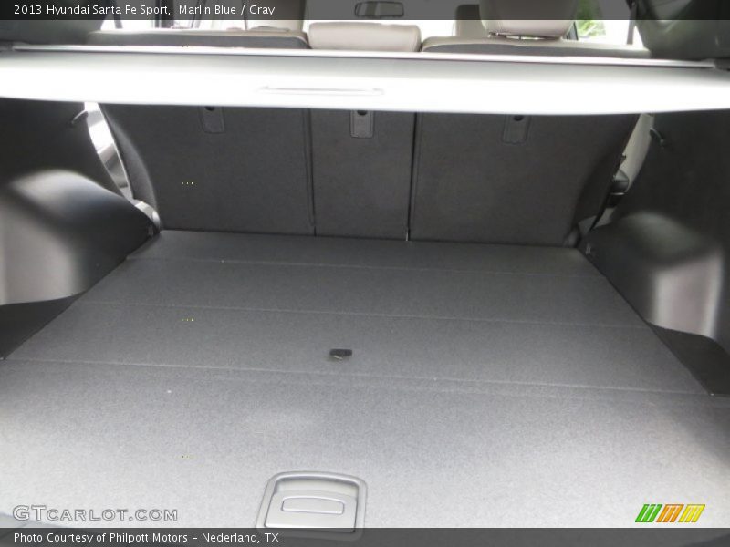 Marlin Blue / Gray 2013 Hyundai Santa Fe Sport