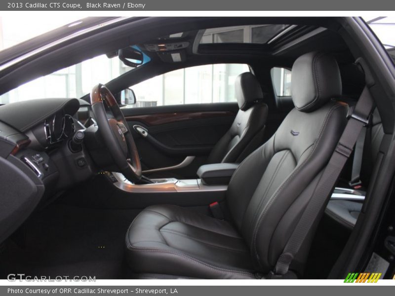 Black Raven / Ebony 2013 Cadillac CTS Coupe