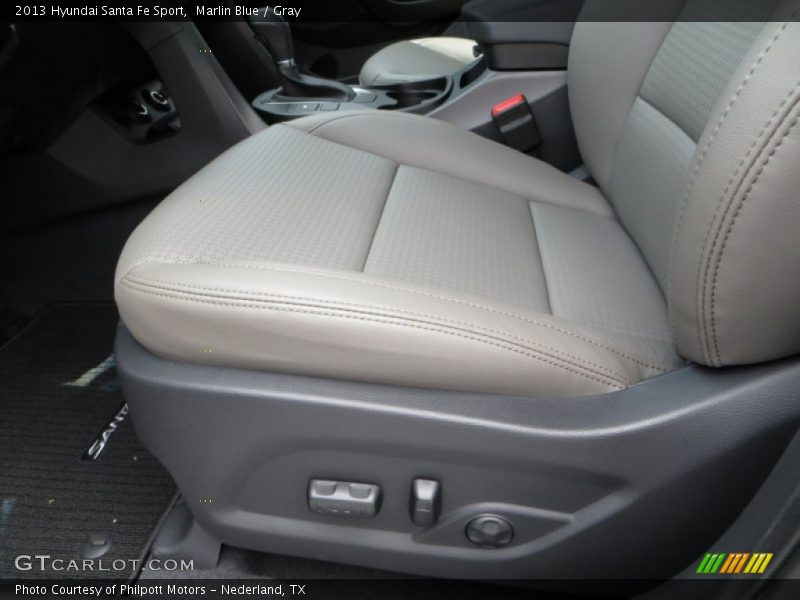 Marlin Blue / Gray 2013 Hyundai Santa Fe Sport