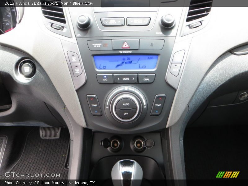 Marlin Blue / Gray 2013 Hyundai Santa Fe Sport