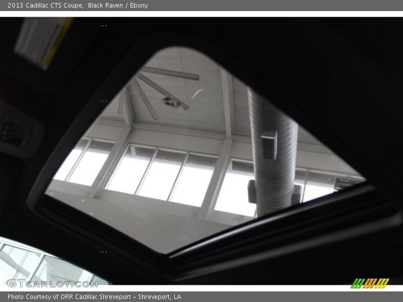 Sunroof of 2013 CTS Coupe