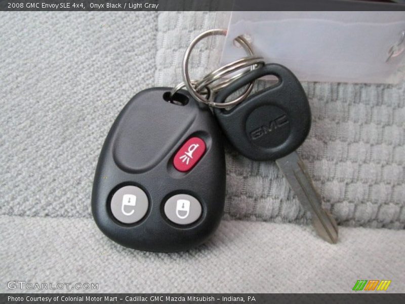 Onyx Black / Light Gray 2008 GMC Envoy SLE 4x4