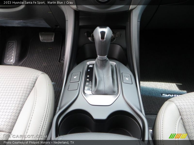 Marlin Blue / Gray 2013 Hyundai Santa Fe Sport