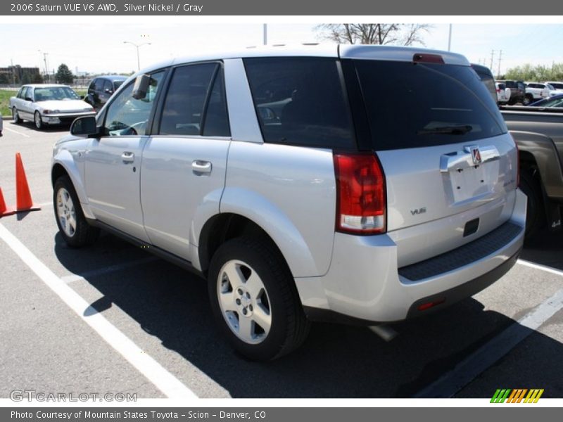Silver Nickel / Gray 2006 Saturn VUE V6 AWD