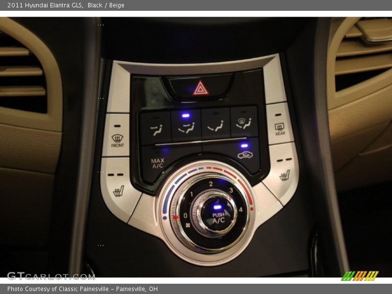 Black / Beige 2011 Hyundai Elantra GLS