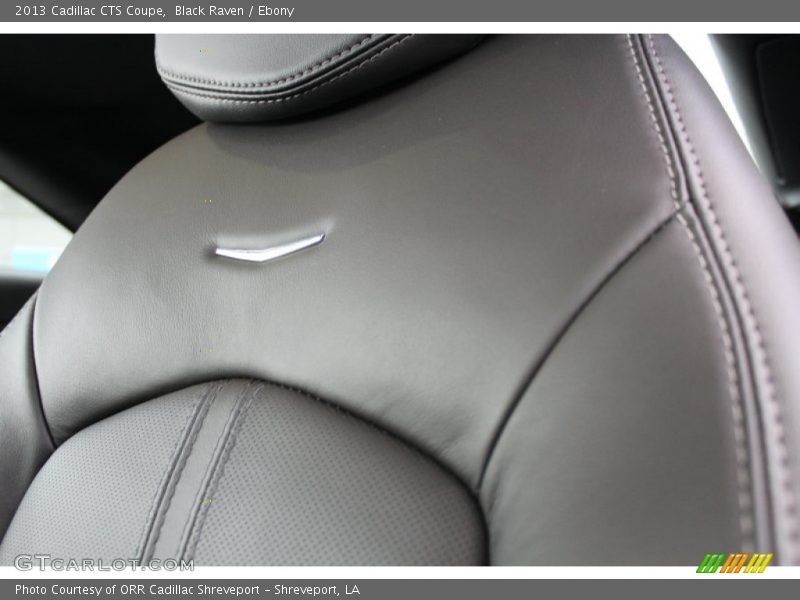 Black Raven / Ebony 2013 Cadillac CTS Coupe