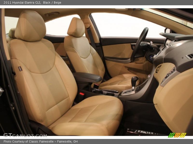 Black / Beige 2011 Hyundai Elantra GLS