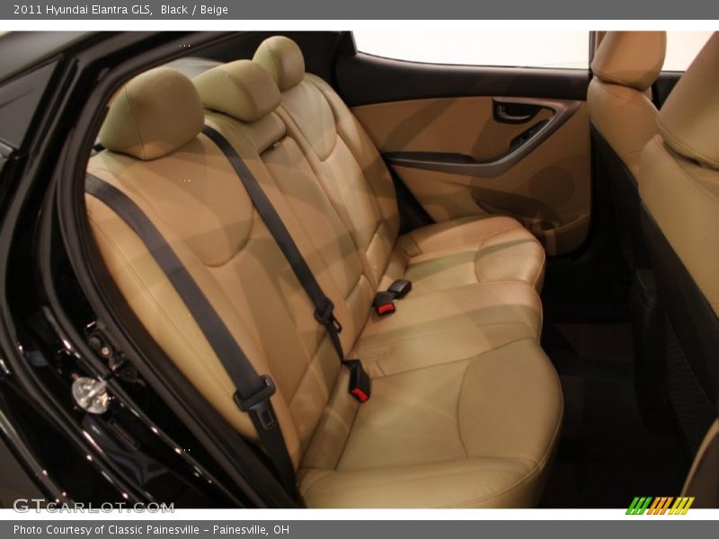 Black / Beige 2011 Hyundai Elantra GLS
