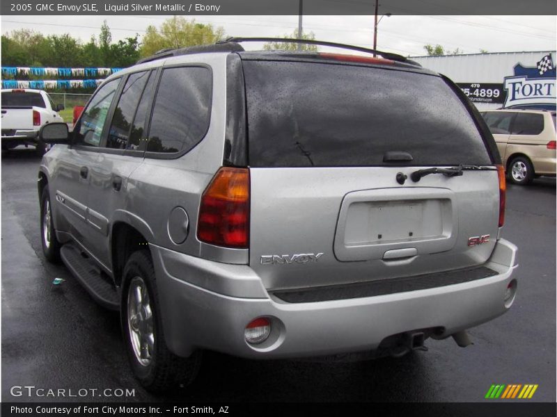 Liquid Silver Metallic / Ebony 2005 GMC Envoy SLE