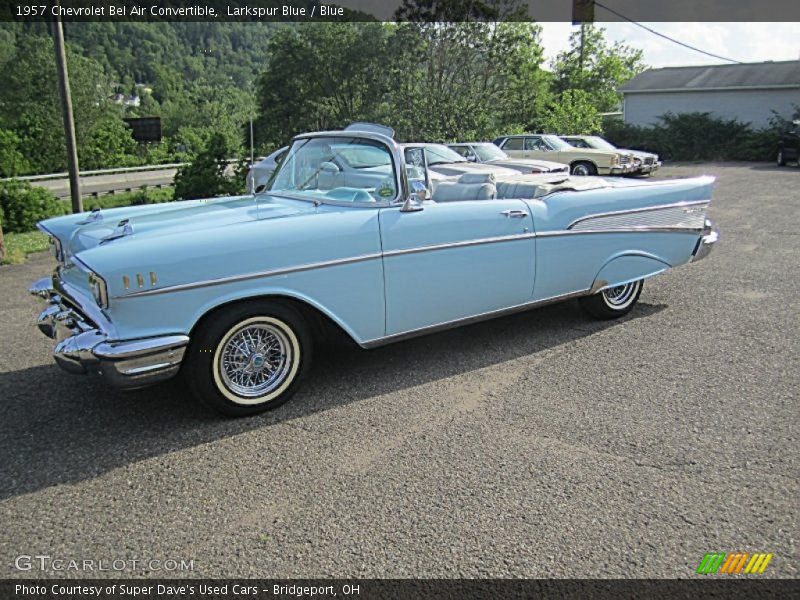  1957 Bel Air Convertible Larkspur Blue