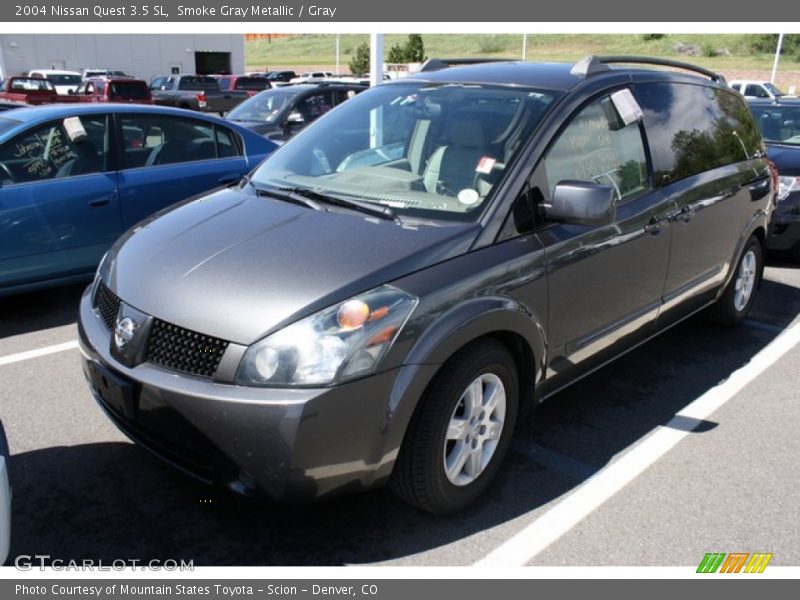 Smoke Gray Metallic / Gray 2004 Nissan Quest 3.5 SL