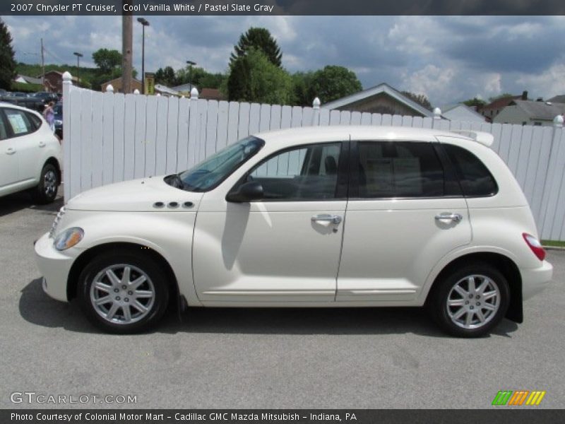 Cool Vanilla White / Pastel Slate Gray 2007 Chrysler PT Cruiser