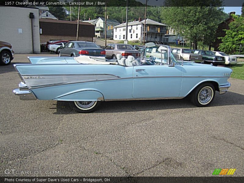  1957 Bel Air Convertible Larkspur Blue