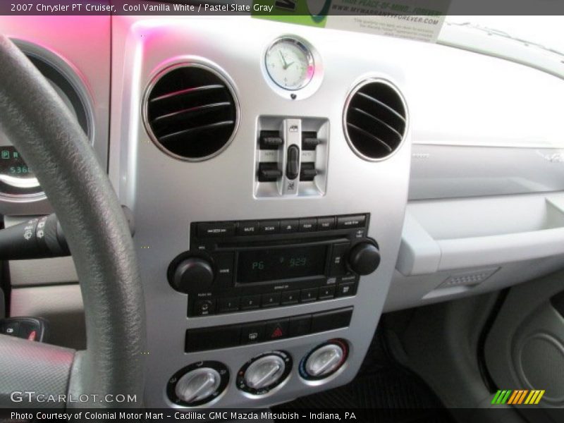 Cool Vanilla White / Pastel Slate Gray 2007 Chrysler PT Cruiser