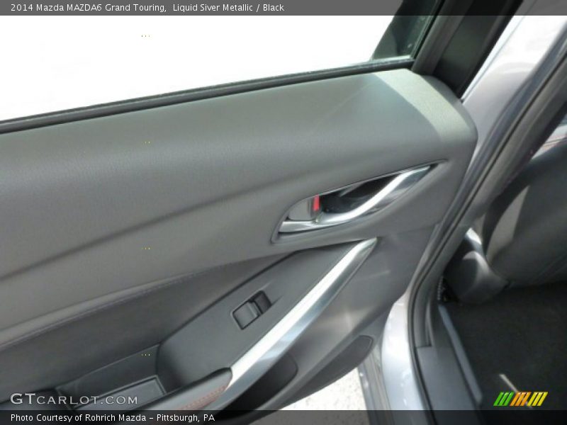 Liquid Siver Metallic / Black 2014 Mazda MAZDA6 Grand Touring