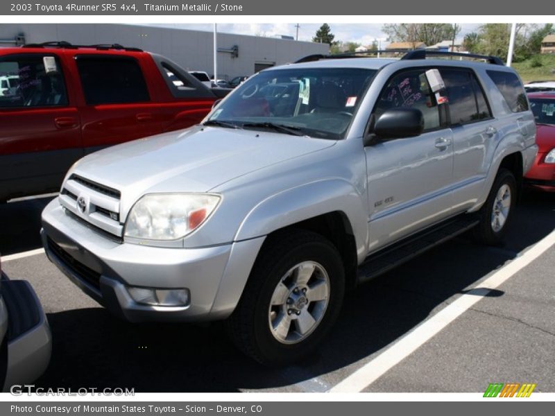 Titanium Metallic / Stone 2003 Toyota 4Runner SR5 4x4