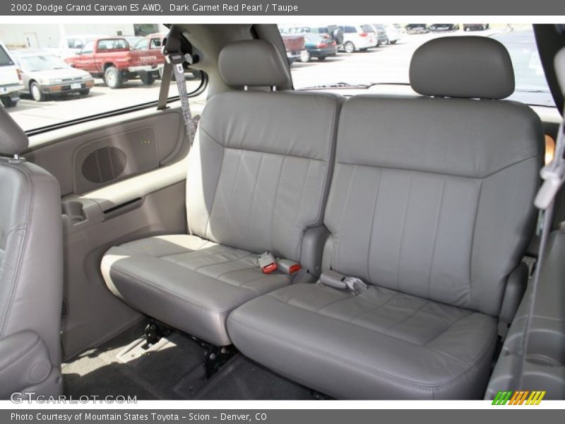 Rear Seat of 2002 Grand Caravan ES AWD