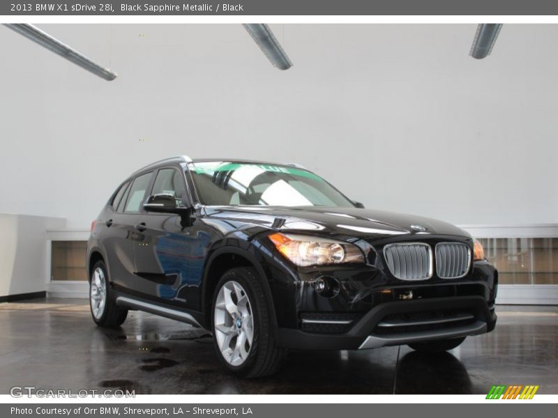 Black Sapphire Metallic / Black 2013 BMW X1 sDrive 28i