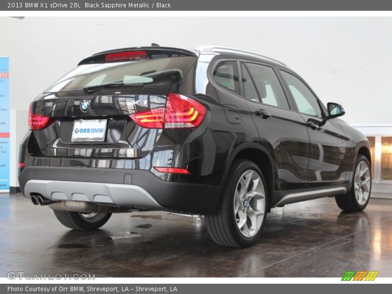 Black Sapphire Metallic / Black 2013 BMW X1 sDrive 28i