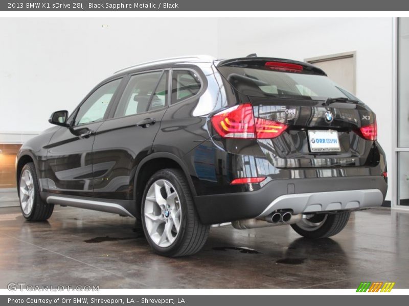 Black Sapphire Metallic / Black 2013 BMW X1 sDrive 28i