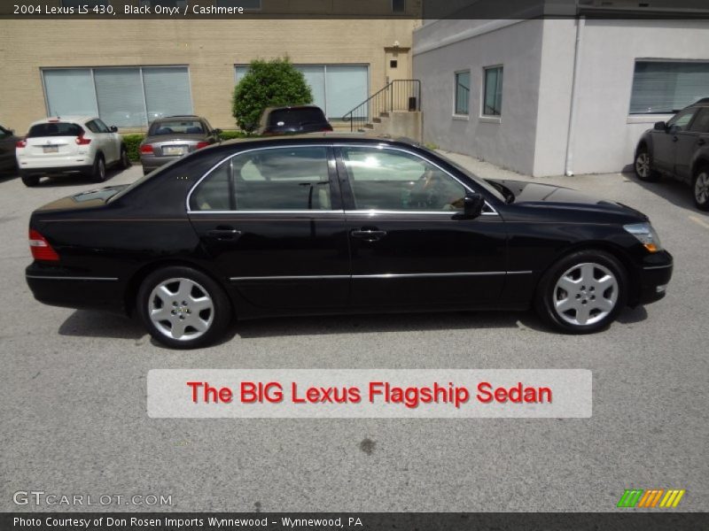 Black Onyx / Cashmere 2004 Lexus LS 430