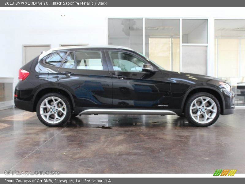 Black Sapphire Metallic / Black 2013 BMW X1 sDrive 28i
