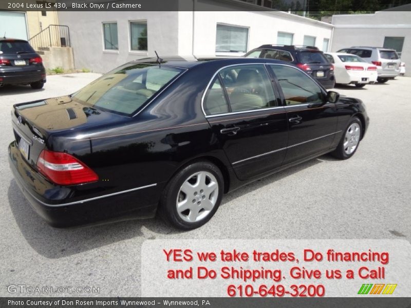 Black Onyx / Cashmere 2004 Lexus LS 430