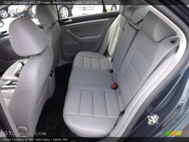 Blue Graphite Metallic / Art Grey 2009 Volkswagen Jetta TDI Sedan