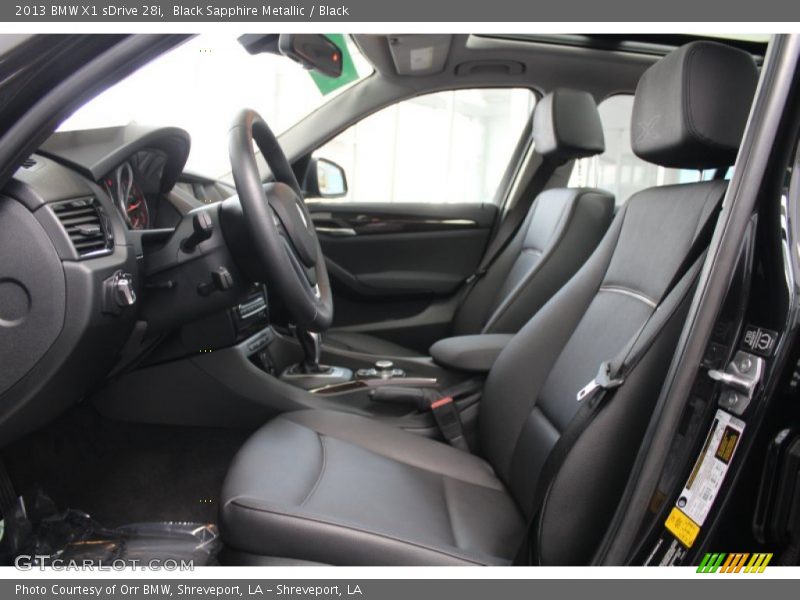 Black Sapphire Metallic / Black 2013 BMW X1 sDrive 28i