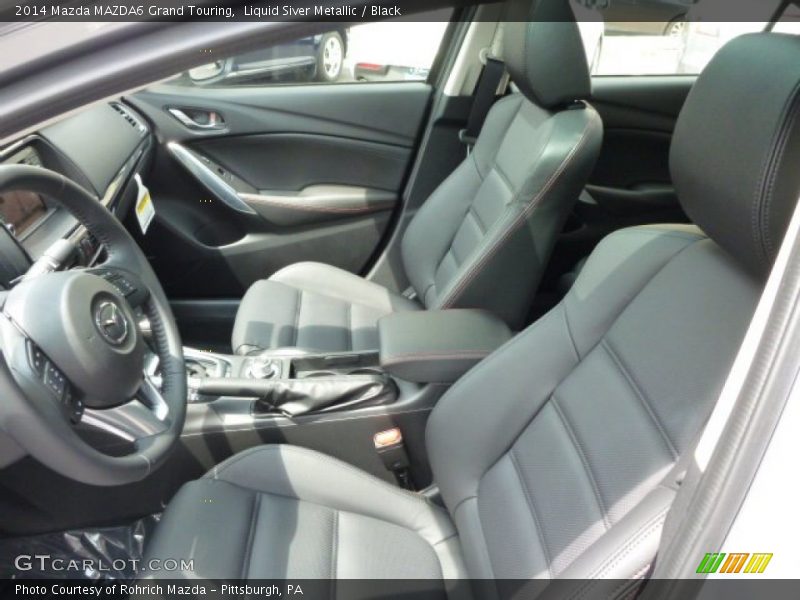  2014 MAZDA6 Grand Touring Black Interior