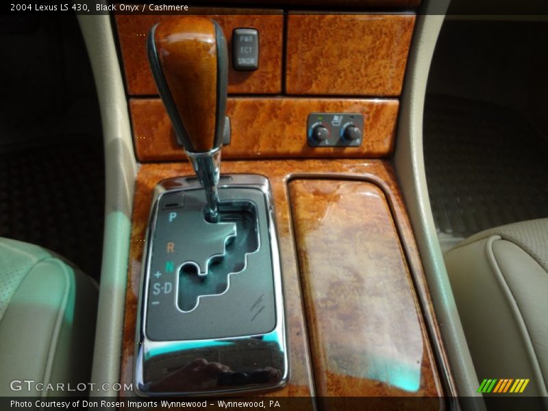 Black Onyx / Cashmere 2004 Lexus LS 430