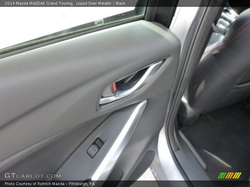 Liquid Siver Metallic / Black 2014 Mazda MAZDA6 Grand Touring