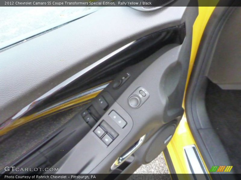 Rally Yellow / Black 2012 Chevrolet Camaro SS Coupe Transformers Special Edition