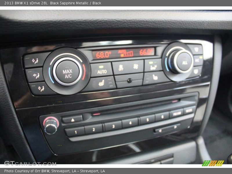 Black Sapphire Metallic / Black 2013 BMW X1 sDrive 28i