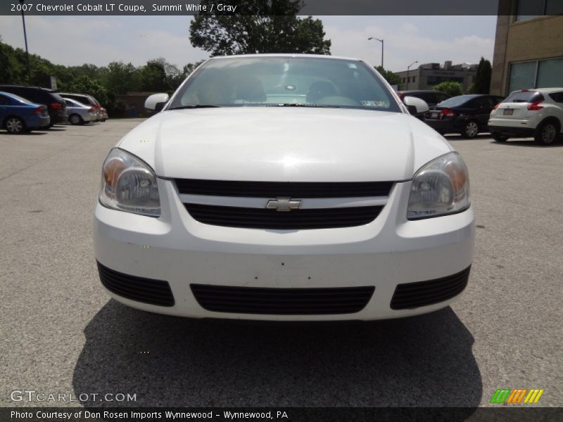 Summit White / Gray 2007 Chevrolet Cobalt LT Coupe