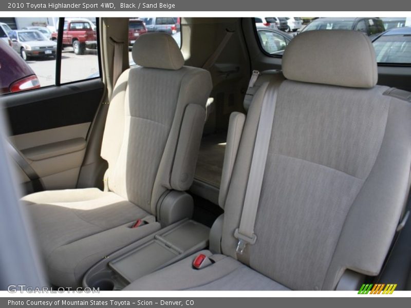 Black / Sand Beige 2010 Toyota Highlander Sport 4WD