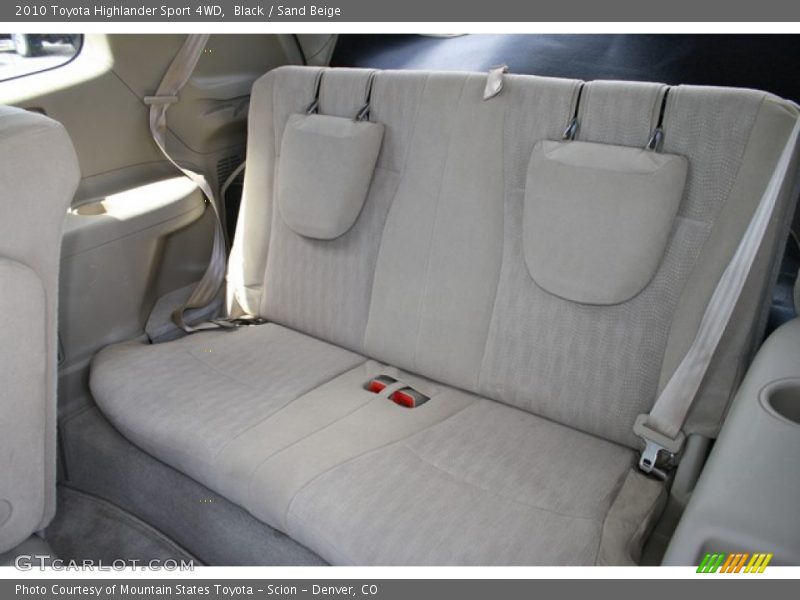 Black / Sand Beige 2010 Toyota Highlander Sport 4WD
