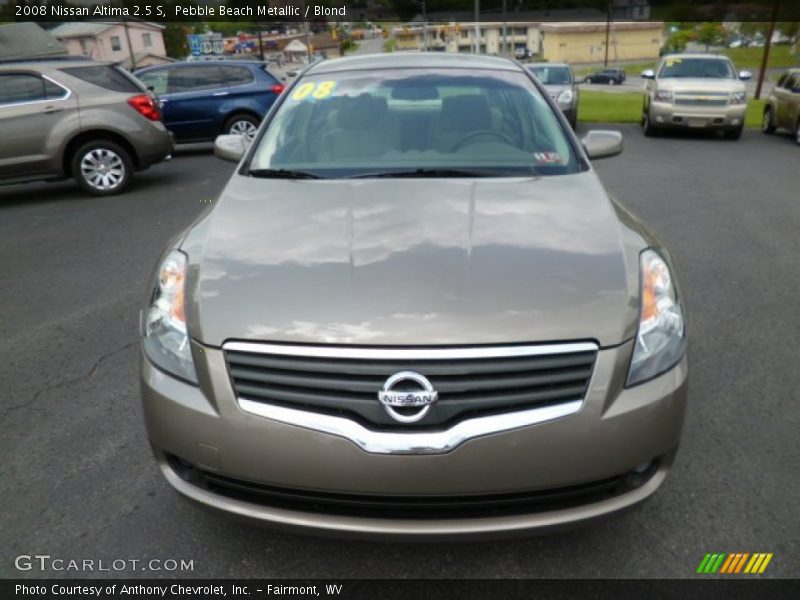 Pebble Beach Metallic / Blond 2008 Nissan Altima 2.5 S
