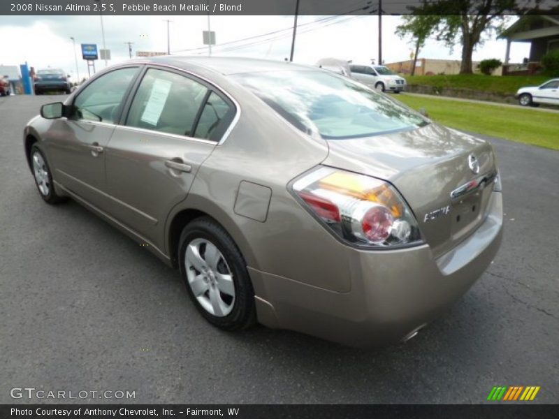 Pebble Beach Metallic / Blond 2008 Nissan Altima 2.5 S