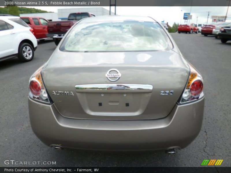 Pebble Beach Metallic / Blond 2008 Nissan Altima 2.5 S
