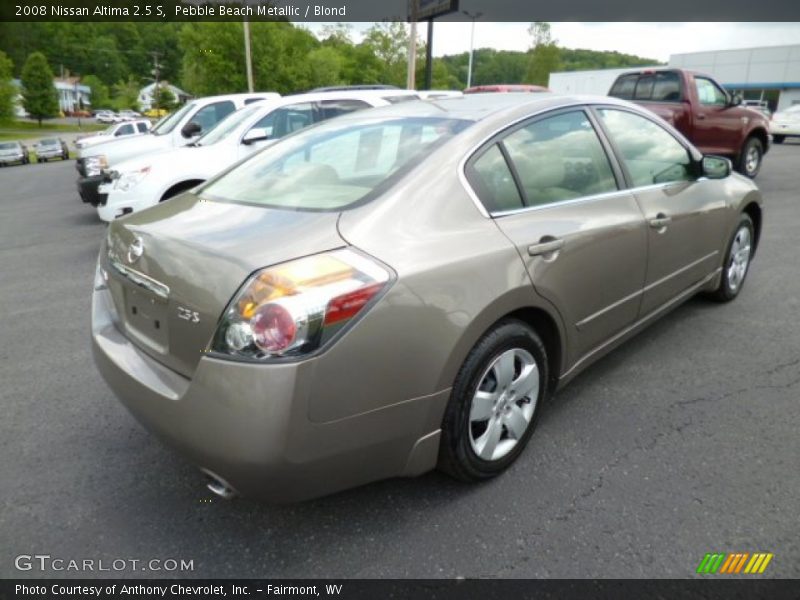 Pebble Beach Metallic / Blond 2008 Nissan Altima 2.5 S