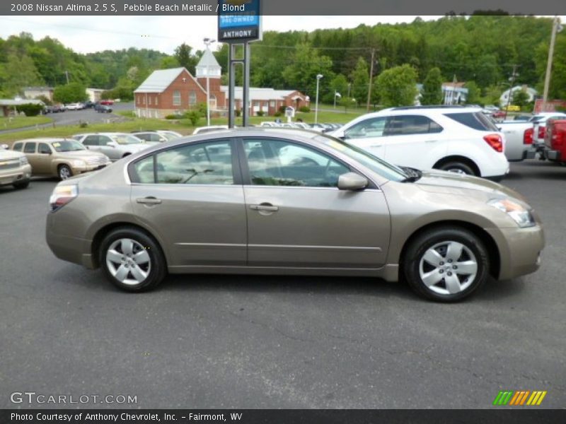 Pebble Beach Metallic / Blond 2008 Nissan Altima 2.5 S