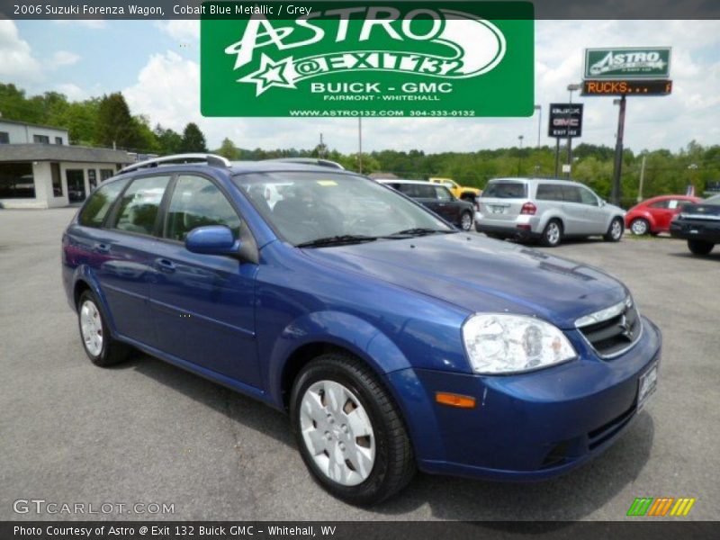 Cobalt Blue Metallic / Grey 2006 Suzuki Forenza Wagon