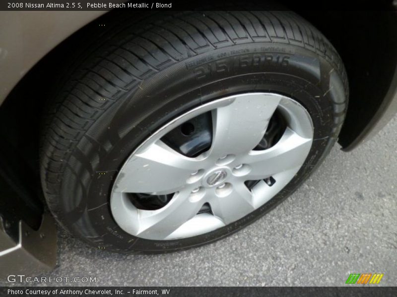 Pebble Beach Metallic / Blond 2008 Nissan Altima 2.5 S