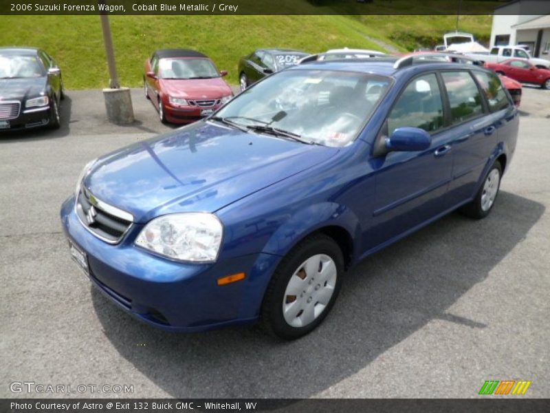 Cobalt Blue Metallic / Grey 2006 Suzuki Forenza Wagon