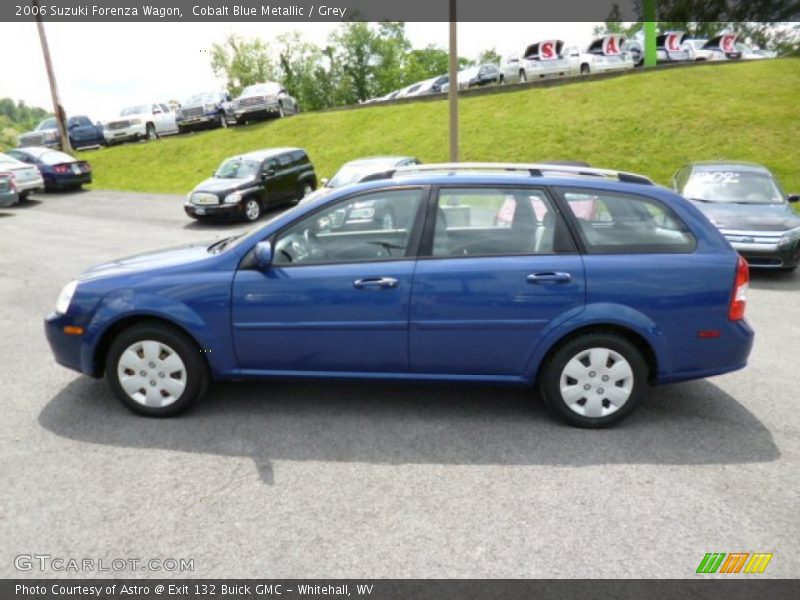 Cobalt Blue Metallic / Grey 2006 Suzuki Forenza Wagon