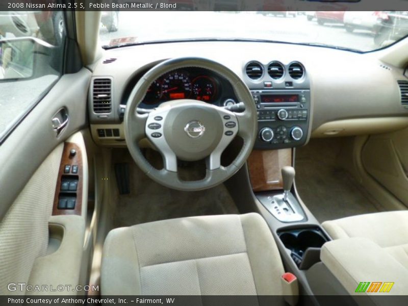 Pebble Beach Metallic / Blond 2008 Nissan Altima 2.5 S