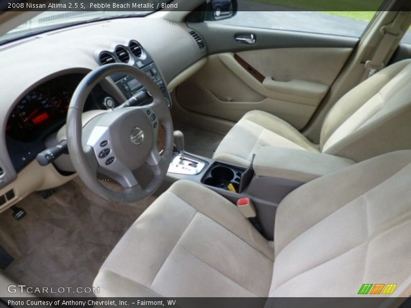 Pebble Beach Metallic / Blond 2008 Nissan Altima 2.5 S