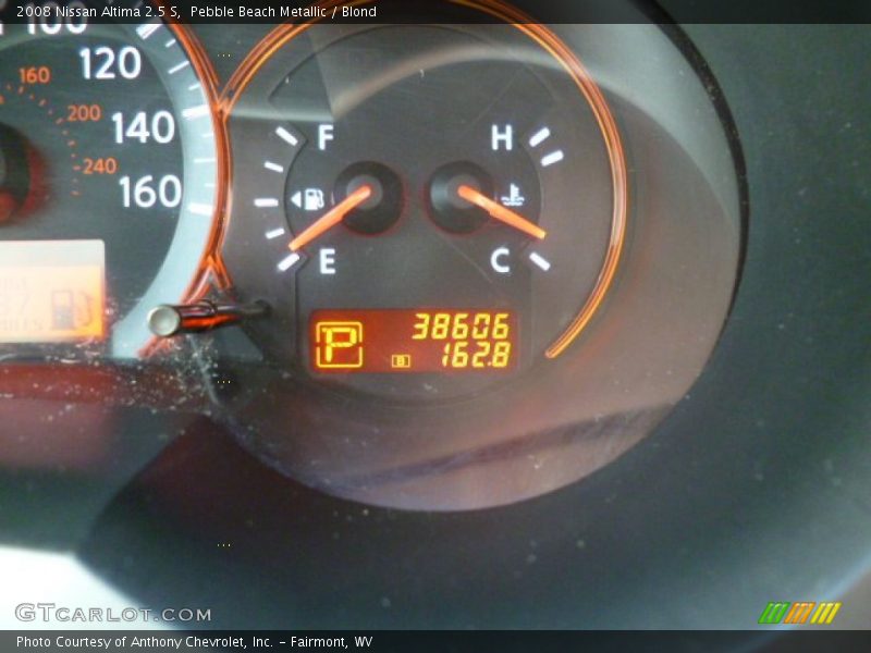 Pebble Beach Metallic / Blond 2008 Nissan Altima 2.5 S